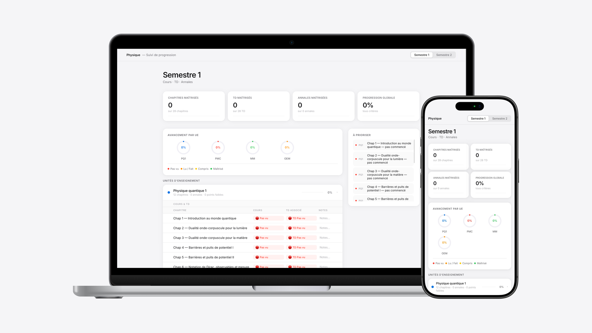 Student Dashboard Preview